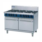 Blue Seal Evolution 8 Burner Double Static Oven Gas 1200mm G528D
