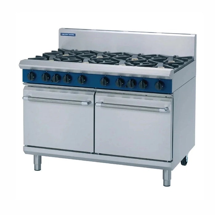 Blue Seal Evolution 8 Burner Double Static Oven Gas 1200mm G528D