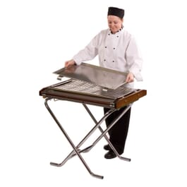 Cinders SG80 Gas Slimfold BBQ