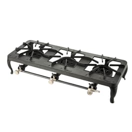 Foker Cast Iron Europa Triple Burner Gas Boiling Ring