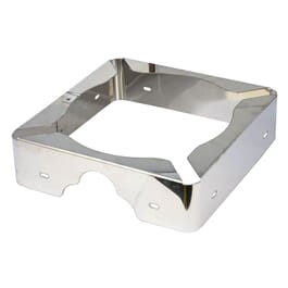 Foker Europa Single Burner Stainless Steel Windshield