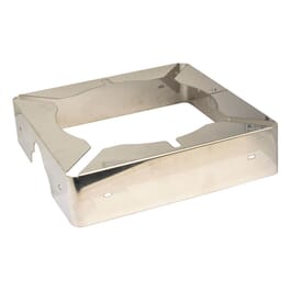 Foker Large Gas Burner Stainless Steel Windshield