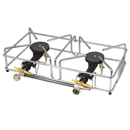 Foker Two Burner Wire Frame Gas Catering Stove with FFD