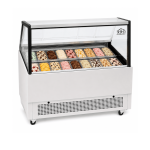 KRD Commercial Ice Cream Showcase Freezer 1800mm 18 Pans KICS-1800S