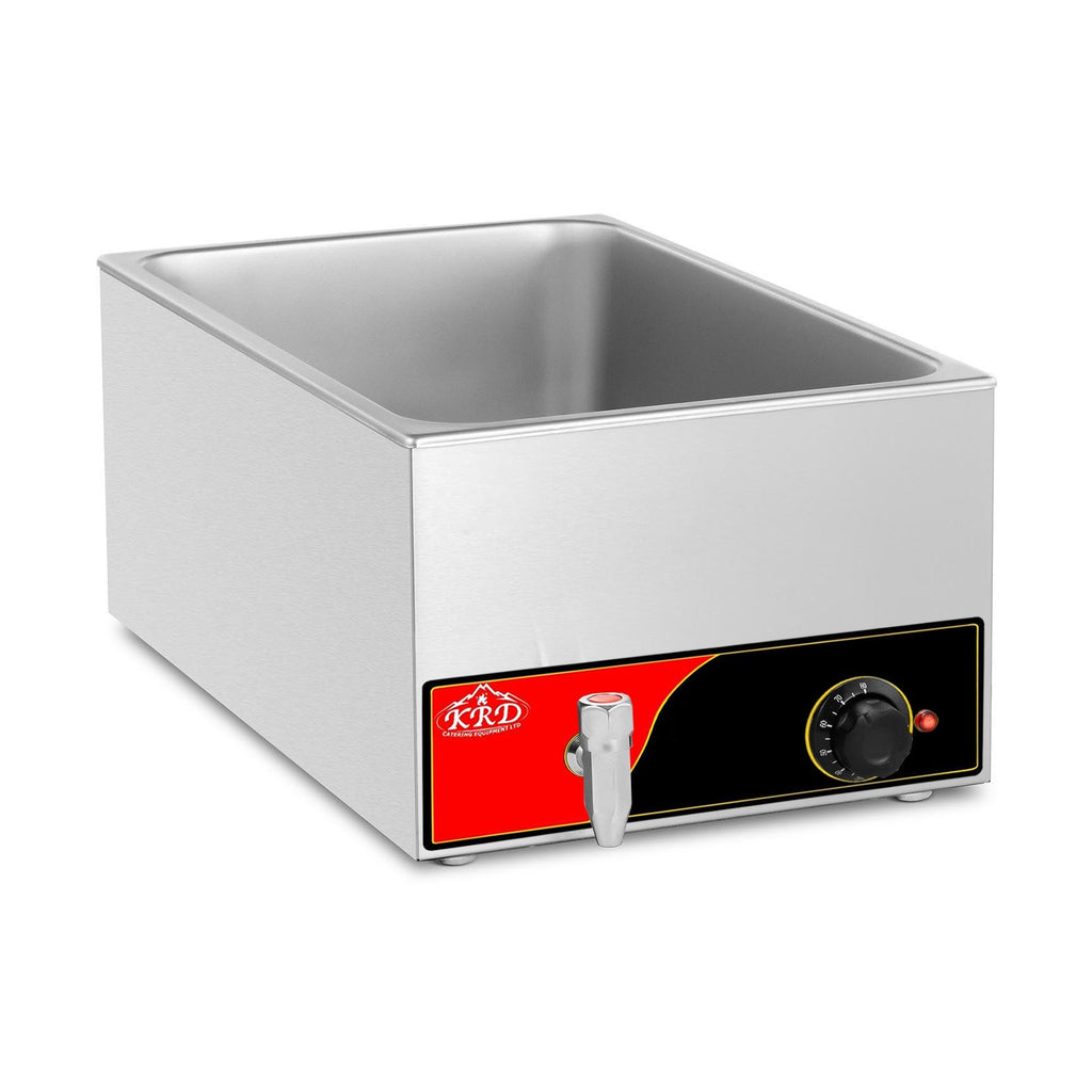 KRD Countertop Bain Marie GN1/1 with Drain Tap M110