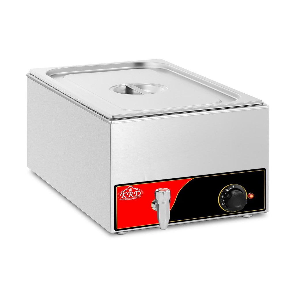KRD Countertop Bain Marie GN1/1 with Drain Tap M111
