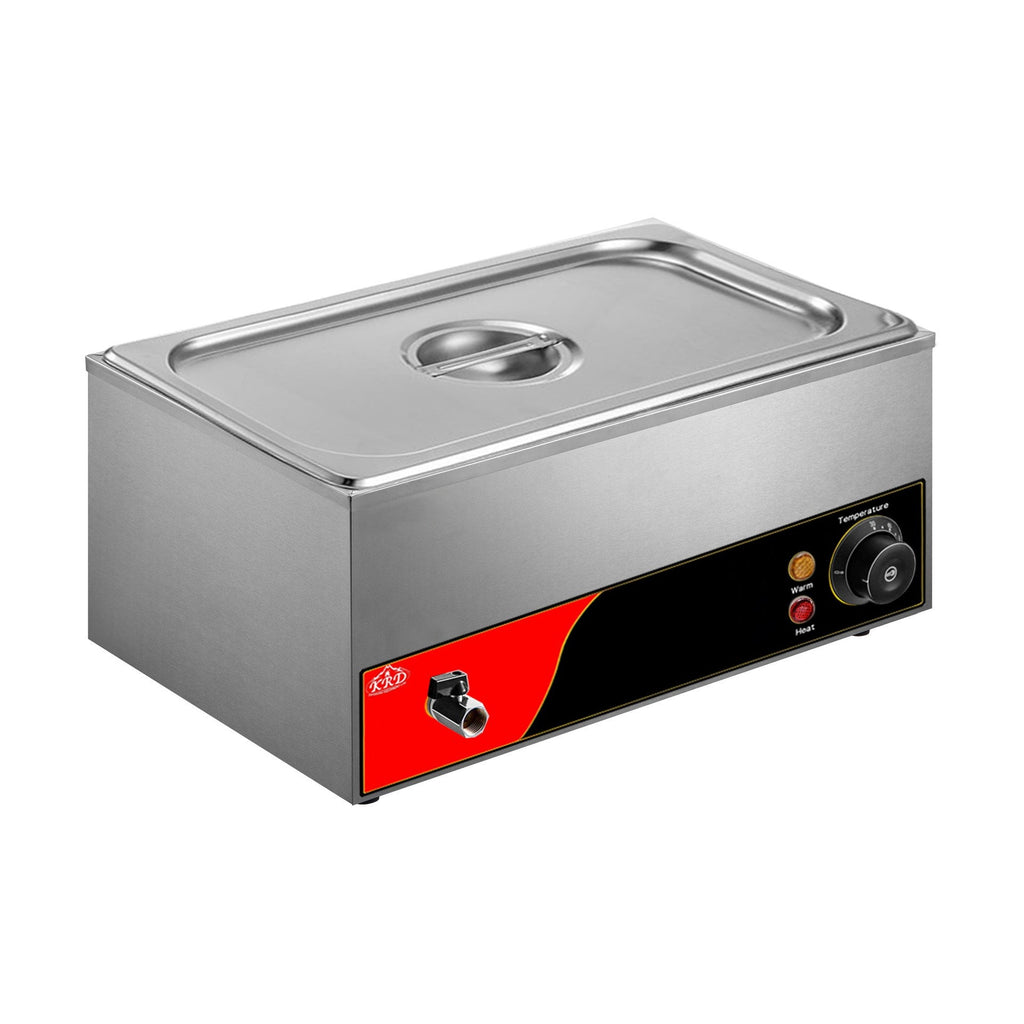 KRD Countertop Bain Marie GN1/1 with Drain Tap M401