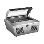 KRD Countertop Ice Cream Display Freezer 4 x 5L Pans KRD-85L