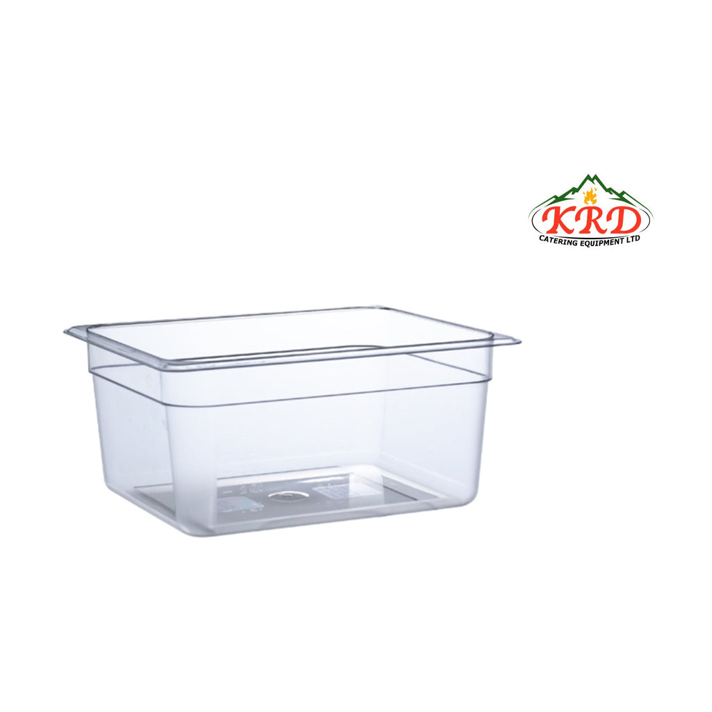 KRD Essentials Polypropylene 1/2 Gastronorm Pan 150mm