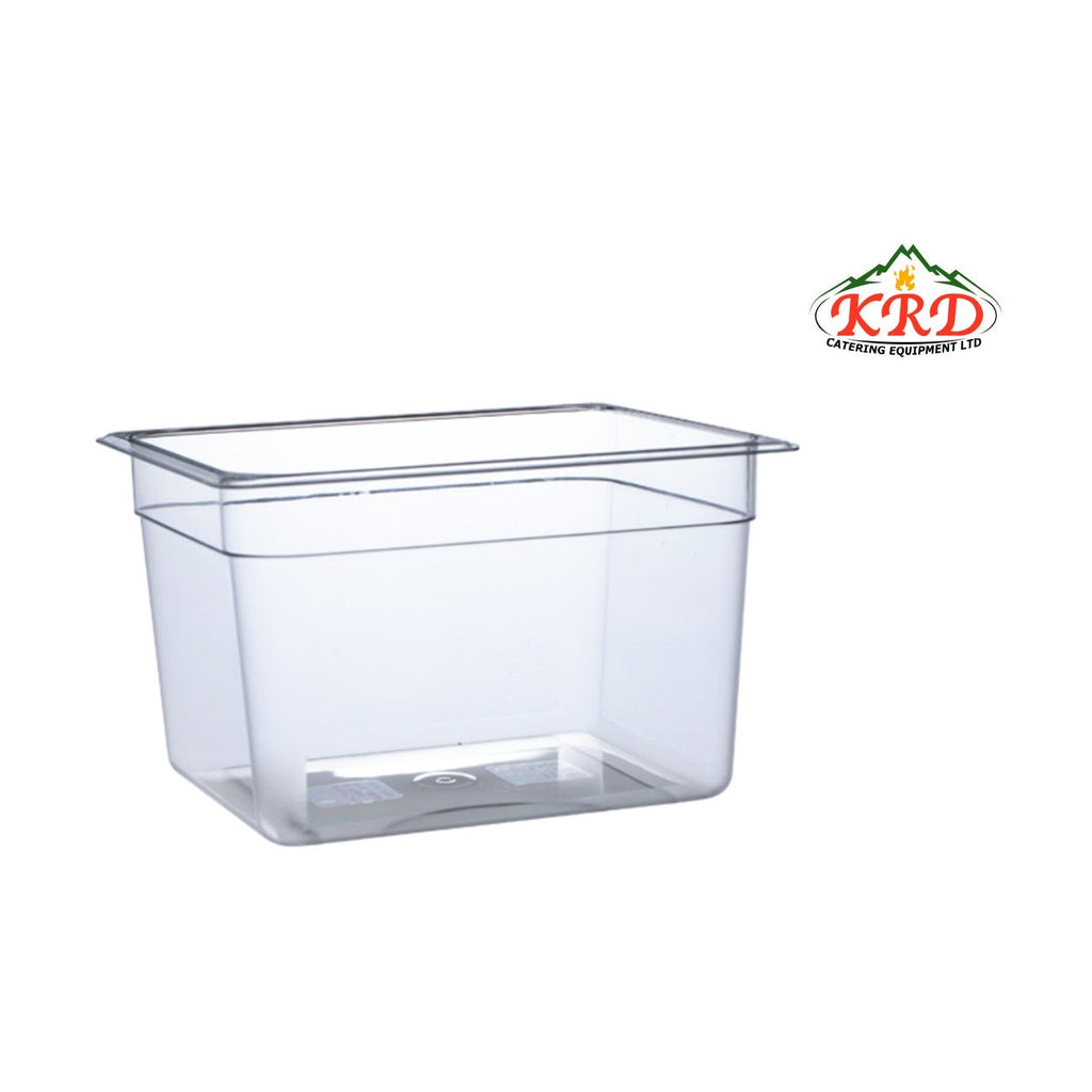 KRD Essentials Polypropylene 1/2 Gastronorm Pan 200mm