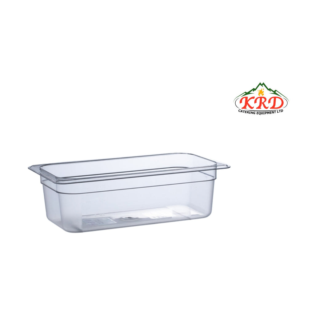 KRD Essentials Polypropylene 1/3 Gastronorm Pan 100mm