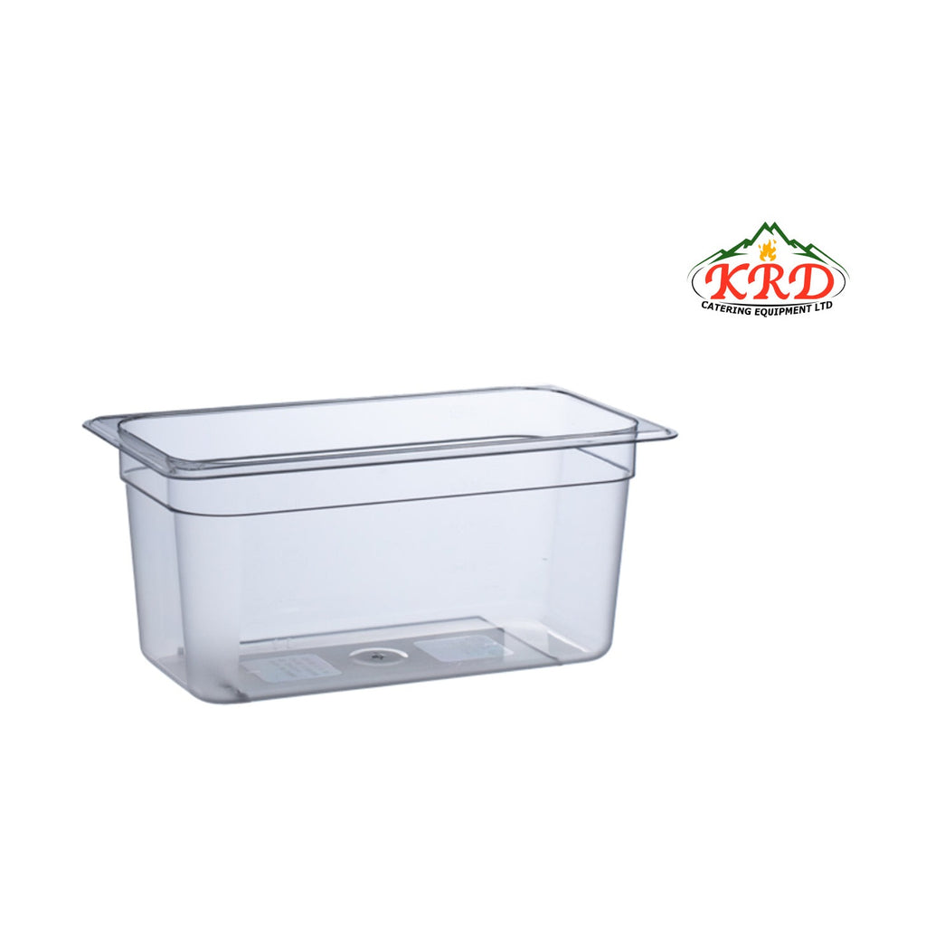 KRD Essentials Polypropylene 1/3 Gastronorm Pan 150mm