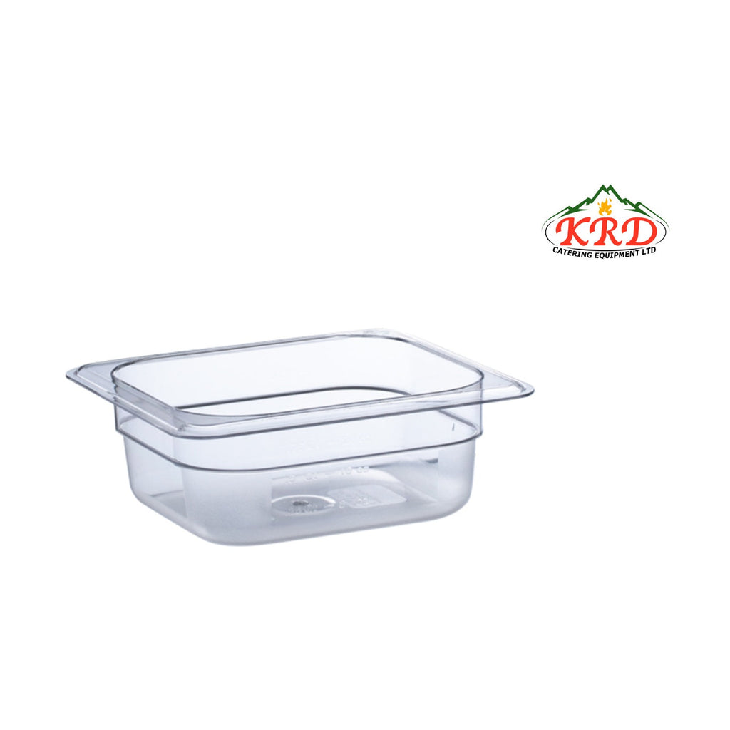 KRD Essentials Polypropylene 1/6 Gastronorm Pan 65mm
