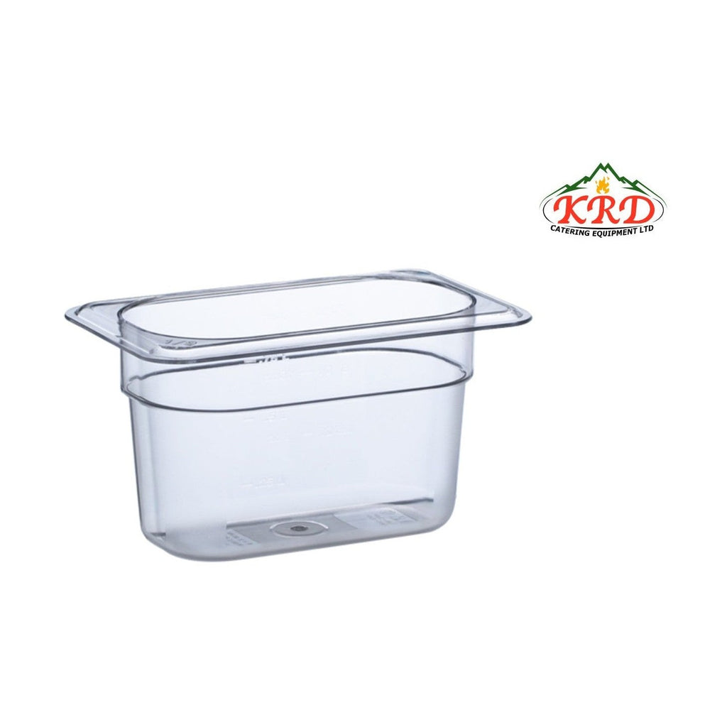 KRD Essentials Polypropylene 1/9 Gastronorm Pan 150mm