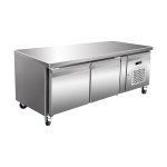 KRD Low Counter Fridge 2 Door 214L 1360mm UGN2100TN