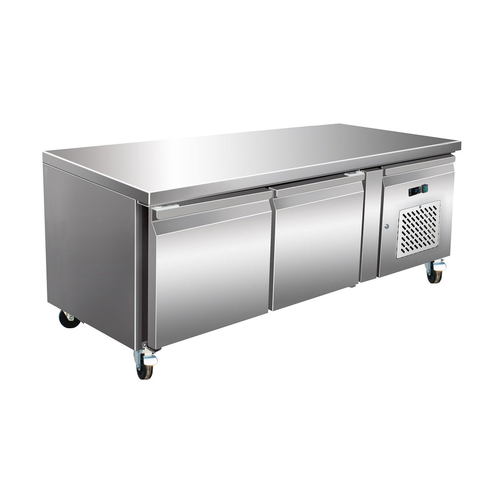 KRD Low Counter Fridge 2 Door 214L 1360mm UGN2100TN