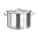 KRD Professional Stew pan/Stock pot with Lid Stainless steel 106 litres 60X40cm YD-FHD6040