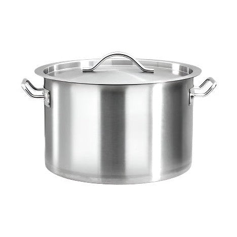 KRD Professional Stew pan/Stock pot with Lid Stainless steel 44 litres 45X28cm YD-FHD4528