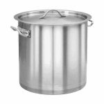 KRD Professional Stew pan/Stock pot with Lid Stainless steel 71 litres 45X45cm YDFHD4545