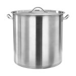 KRD Professional Stew pan/Stock pot with Lid Stainless steel 98 litres 50X50cm YD-FHD5050