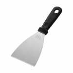 KRD Stainless Steel Griddle Scraper Spatula 25cm