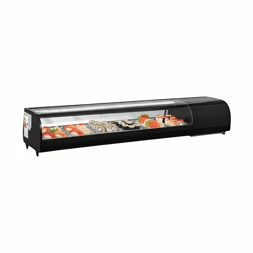 KRD Sushi Tapas Display Fridge 6 x GN1/3 1500mm XCS62L