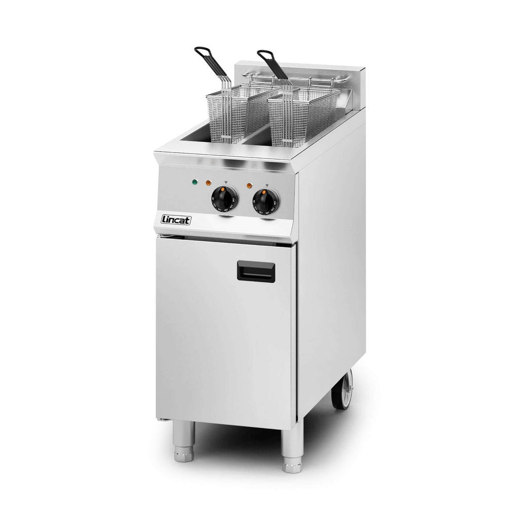 Lincat Opus 800 Twin Tank Twin Basket Free Standing Electric Fryer OE8105