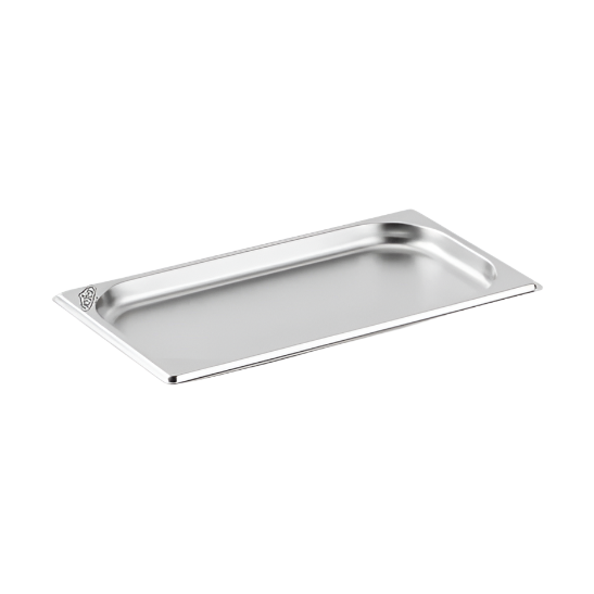 Stainless Steel Gastronorm Pan GN 1/3 Depth 20mm