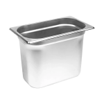 Stainless Steel Gastronorm Pan GN 1/4 Depth 200mm