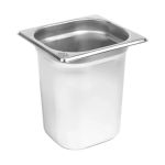 Stainless Steel Gastronorm Pan GN 1/6 Depth 200mm
