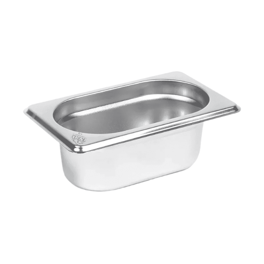 Stainless Steel Gastronorm Pan GN 1/9 Depth 65mm